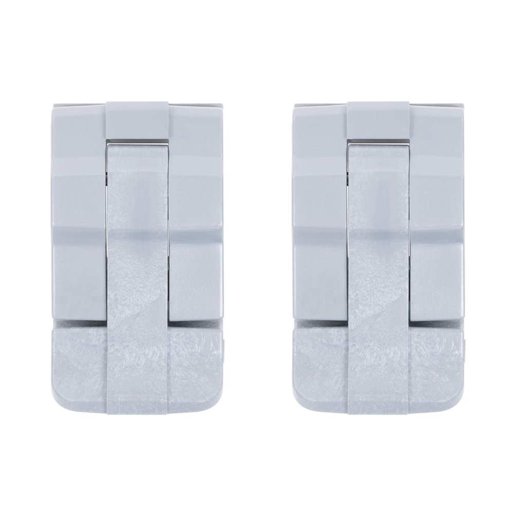 2 Pelican Silver Replacement Double Throw Medium Latches. Fits Protector Series.