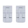 2 Pelican Silver Replacement Double Throw Medium Latches. Fits Protector Series. view 1