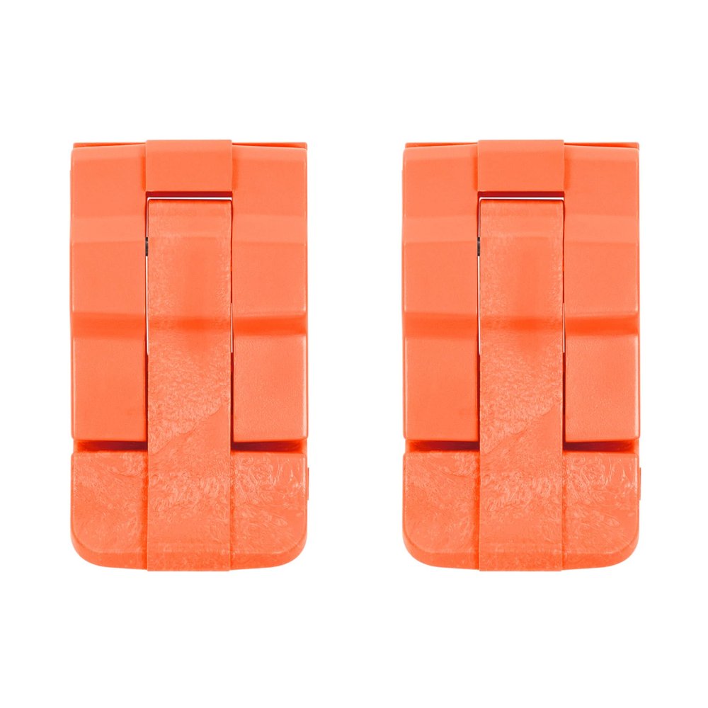 2 Pelican Orange Replacement Double Throw Medium Latches. Fits Protector Series.