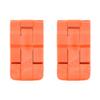 2 Pelican Orange Replacement Double Throw Medium Latches. Fits Protector Series. view 1