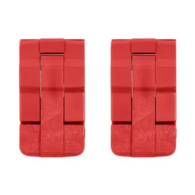 Pelican Replacement Double Throw Latches, Medium, Red (Set of 2)
