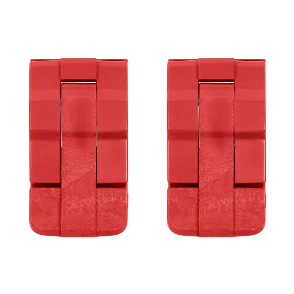 Pelican Replacement Double Throw Latches, Medium, Red (Set of 2)