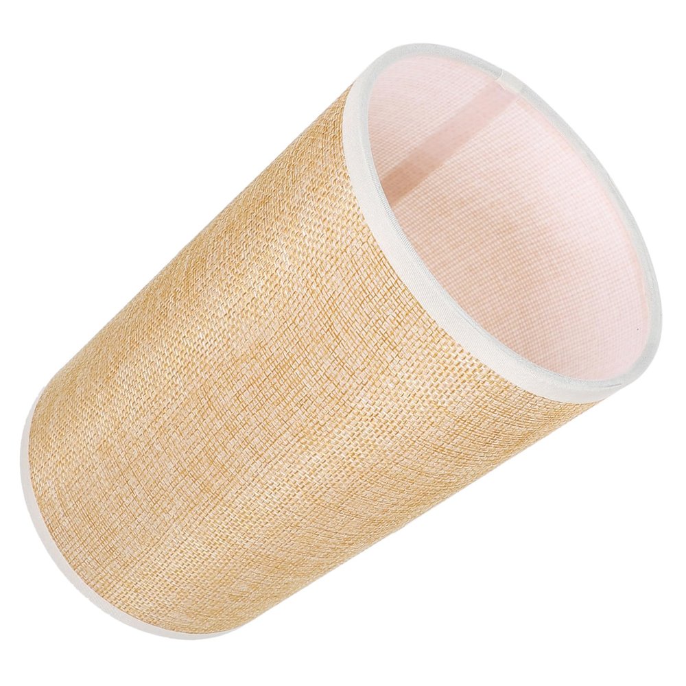 Homoyoyo 1pc Linen Lampshade Round Diameter Fabric Cover for Ceiling Light Wall Lamp Table Lamp and Chandelier for Home Decor and Protection