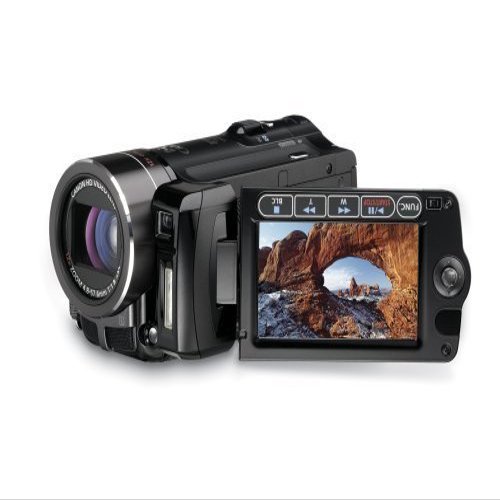 Canon VIXIA HF10 2.7"" LCD 12X Optical Zoom High Definition Camcor (Renewed), Black