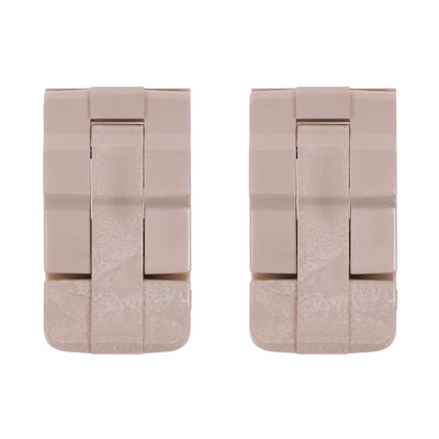 2 Pelican Tan Replacement Double Throw Medium Latches. Fits Protector Series.