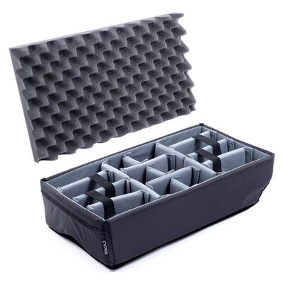 ColorCase Gray Padded Divider Set for the Pelican 1510 Protector case.