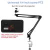 Projector Mount Stand C-Clamping Desk Bedeside Projector Stand Metal Holder Multi-angle Adjustable Folding Universal Bedside Desktop Projection Ceiling Universal Projector Ceiling Mount ( Color : B , view 4