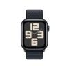 Apple Watch SE 2nd Gen 40mm GPS + Cellular Midnight Aluminum Case - Midnight Sport Loop (Renewed) view 2