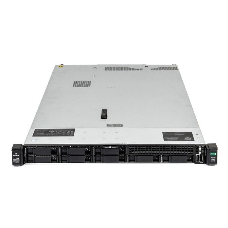 TekBoost DL360 Gen10 8 Bay SFF Silver 4114 10 Cores 2.2Ghz 48GB DDR4 2X 800GB SSD Rails Onsite Warranty (Renewed)