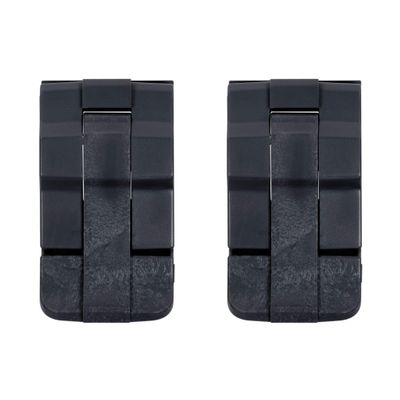 Pelican Replacement Double Throw Latches, Medium, Black (Set of 2)