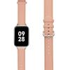 kwmobile Real Leather Watch Strap Compatible with Xiaomi Smart Band 8 Pro/Band 9 Pro/Redmi Watch 5 / Redmi Watch 4 - Fitness Tracker Replacement Sports Wristband with Clasp view 4