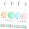 Beavorty 18pcs Macaron Shaped Phone Screen Cleaners Cute Decorative Cellphone Lanyards Multi-Color Screen Wipes for Phones Tablets and Lenses for Everyday Use view 1