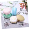 Beavorty 18pcs Macaron Shaped Phone Screen Cleaners Cute Decorative Cellphone Lanyards Multi-Color Screen Wipes for Phones Tablets and Lenses for Everyday Use view 3