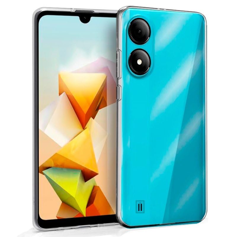 Cool Silicone Case for ZTE Blade A33s (Transparent)