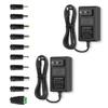 12V 3A DC Power Supply Adapter, AC/DC Adapter Cord with 5.5mm x 2.5mm DC Pug & 10 Sizes of Tips, 12 Volt 3 Amp Power Adapter view 1