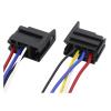 DLAHPJPT 5 PCS/Lot Violet Car Relay Socket with Wire with Terminal 12/24V30A Modified Nylon Flame Retardant(5 Pin) view 2