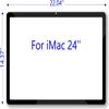 AOYOUI Front Glass Bezel Replacement Screens Panel Cover for iMac 24 Inch A1225 iMac Accessories Year 2008 2009 922-8874 922-8469 661-4989 view 4