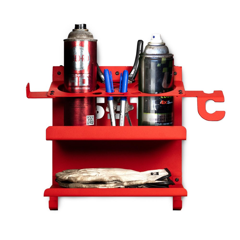 Stupid Simple Tools SST Welding Bottle Organizer (Welding Bottle Organizer with Standard Shelf)