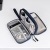 GeRRiT Electronic Organizer Bag, Waterproof Portable Travel Cable Storage Bag, Multifunctional Cord Storage Case for USB Drive, Dard Drive, Power Bank, Charger, Mouse, USB Cable, Headphones - Blue view 1