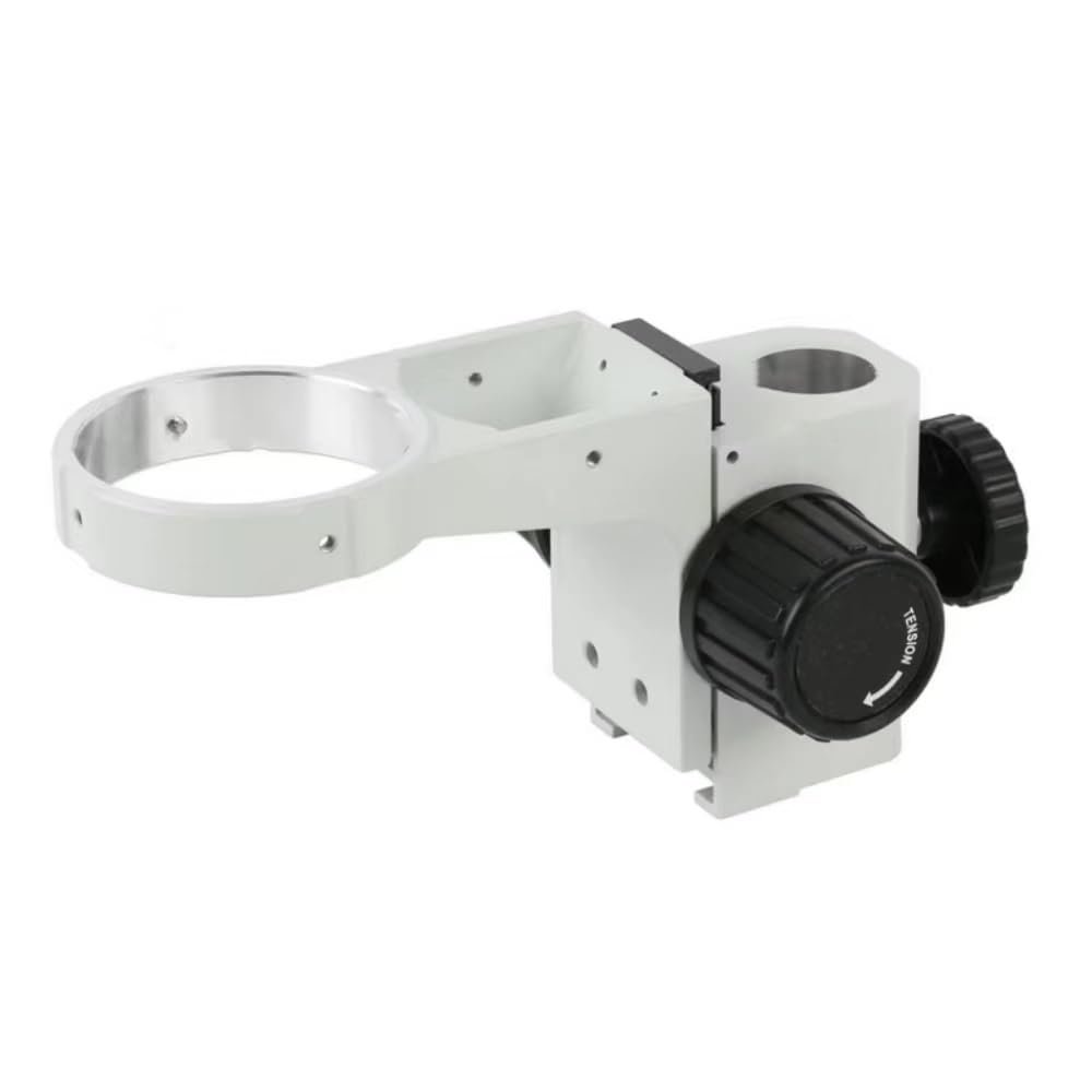 Adult Microscope Accessories 32mm Column + Desktop Working Base Stand Three-Eye Binoculars Solid Microscope Stand Accessories Microscope (Size : 32 mm Holder White)