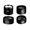 Microscope Accessories for Adults Microscope Auxiliary Lens 0.3X 0.5X 0.7X 2X Auxiliary Objective 48mm Thread Wide Field Rod Lens Binocular Telescopic Three-Eye Solid Microscope (Size : WD287) view 3