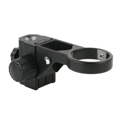 Adult Microscope Accessories 32mm Column + Desktop Working Base Stand Three-Eye Binoculars Solid Microscope Stand Accessories Microscope (Size : 32 mm Holder Black)