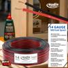 Audio Express 100ft 14-Gauge Audio Stereo Speaker Wire Cable,100 Feet,30.48 Meters,2 Conductor,Flexible Red-Black PVC, CCA,Dispensing Box,Home Theater, HiFi,Auto,Hook-Up,117 High Strand Count (.15 OD) view 2