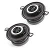 aqxreight 3.5in 200W Coaxial Speaker Tweeter Stereo Music HiFi Loudspeaker for Auto Audio System Universal Premium ABS Magnet Black Silver view 1