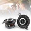 aqxreight 3.5in 200W Coaxial Speaker Tweeter Stereo Music HiFi Loudspeaker for Auto Audio System Universal Premium ABS Magnet Black Silver view 3