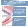 BESPORTBLE 2pairs Volleyball Pads Sleeves Breathable Arm Sleeves for Girls Women Teen Girls Training Protection for Volleyball Outdoor Sports view 4