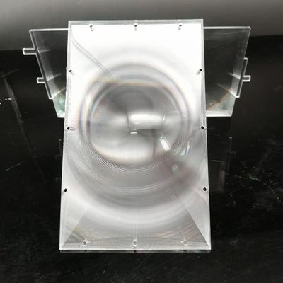 DirectNine Basics Southst 2pcs/set Rec Optical Plastic Fresnel Lens With HD 4 Inch Diy Projector Kit Lens (Color: Clear/Thickness: 1.6mm)