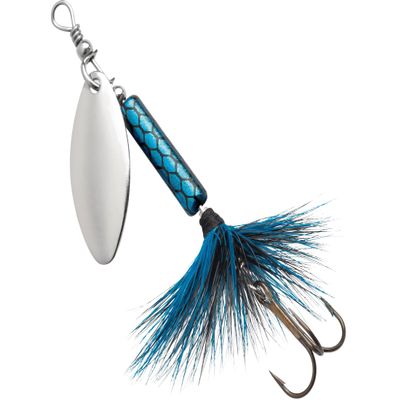 Blue Fox BFWT2BKBL: Whip Tail Deep Runner Size 2 Black Blue