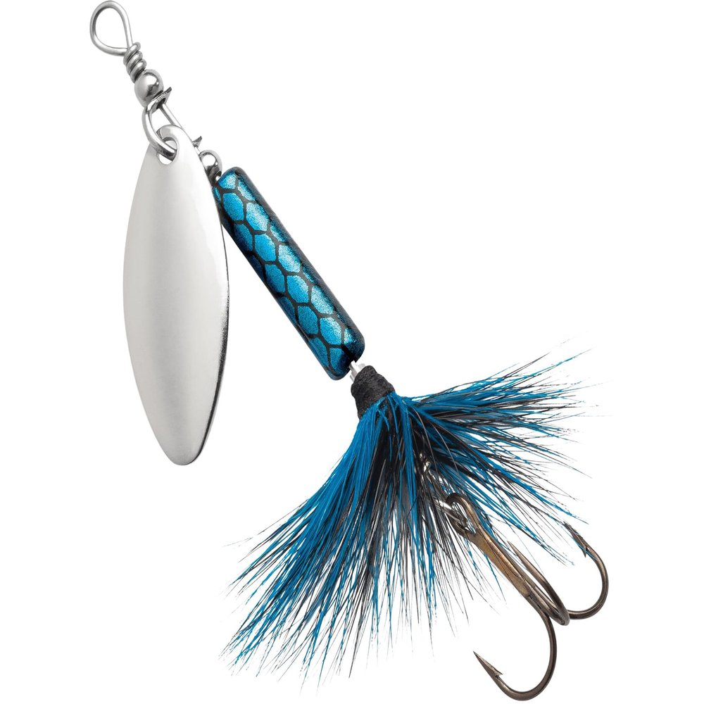 Blue Fox BFWT2BKBL: Whip Tail Deep Runner Size 2 Black Blue