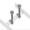 Chatsworth - 13392-711 - Universal/Trough Style Cable Runway Pathway Divider, 3.94 in. H, Black, (Each) view 1