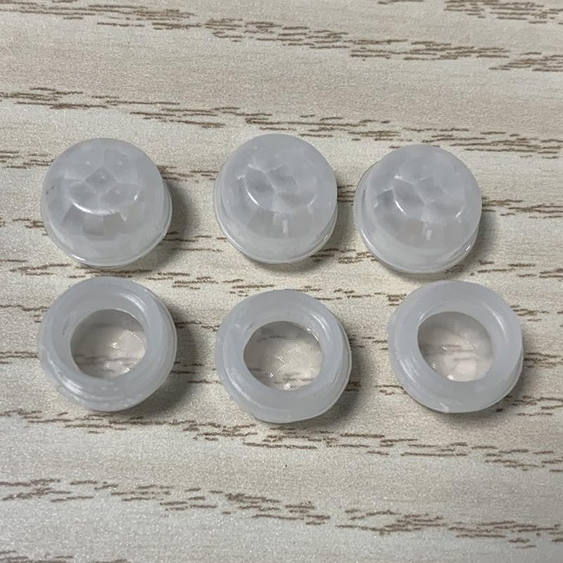 DirectNine Basics Southst 10PCS Human Body Infrared Sensor Fresnel Lens Focal Length 6mm PIR Lens PIR Thermal Lenses Sensing Distance 6-8m 13120 (Color: D13.4x9.4F6mm)