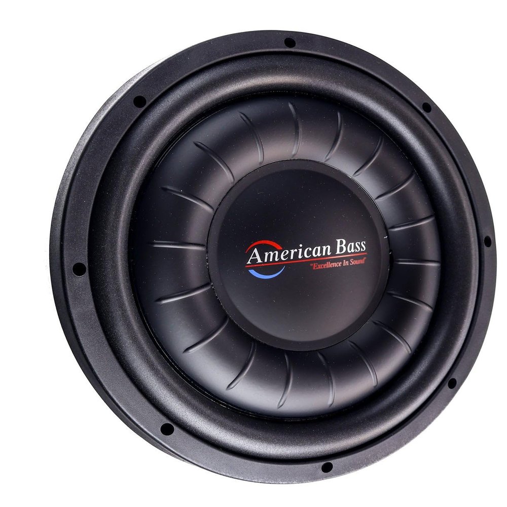 American Bass Hawk Slim 10" 1500 Max Watts Car Subwoofer