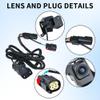 23146157 Rear View Backup Camera Fits for Chevy Silverado 1500/GMC Sierra 1500 2007-2013, Silverado 2500 3500/Sierra 2500 3500 2011-2014 Park Assist Camera Replaces 20837341 20986601 view 3