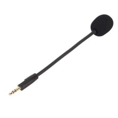 Yanmis Microphone Replacement 3.5mm Gaming Microphone Pen, 3.5mm Microphone Pen, Detachable Game Microphone Pen with Noise Reduction for Hyper X Cloud
