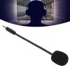 Yanmis Microphone Replacement 3.5mm Gaming Microphone Pen, 3.5mm Microphone Pen, Detachable Game Microphone Pen with Noise Reduction for Hyper X Cloud view 2