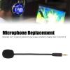 Yanmis Microphone Replacement 3.5mm Gaming Microphone Pen, 3.5mm Microphone Pen, Detachable Game Microphone Pen with Noise Reduction for Hyper X Cloud view 3