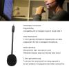 Yanmis Microphone Replacement 3.5mm Gaming Microphone Pen, 3.5mm Microphone Pen, Detachable Game Microphone Pen with Noise Reduction for Hyper X Cloud view 4