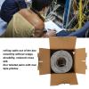 1000 Feet Cat5e Ethernet Cable,Cat 5e CMR Flame Retardant Internet Network LAN Cable,PVC Oxygen Copper Higher Conductivity for Monitoring view 4