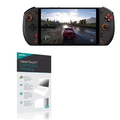 BoxWave Screen Protector Compatible with OneXPlayer 2 Pro (8.4 in) - ClearTouch Crystal Privacy (2-Pack), Privacy Screen Protector Flexible Film Clear