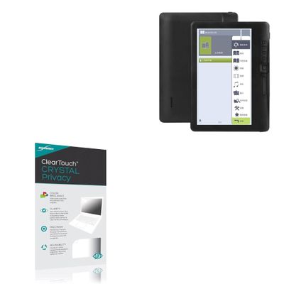 BoxWave Screen Protector Compatible with Dcenta C12828 eReader (7 in) - ClearTouch Crystal Privacy (2-Pack), Privacy Screen Protector Flexible Film Clear