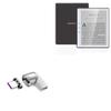 BoxWave Adapter Compatible with Veidoo eReader (5 in) - MagnetoSnap PD Angle Adapter, Magnetic Charging Connector Device Saver - Metallic Silver view 1