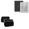 BoxWave Case Compatible with Veidoo eReader (5 in) - SoftSuit with Pocket, Soft Pouch Neoprene Cover Sleeve Zipper Pocket - Jet Black view 1