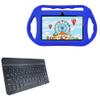 BoxWave Keyboard Compatible with Veidoo Kids Tablet (7 in) - SlimKeys Bluetooth Keyboard, Portable Thin with Chiclet-Style Keys - Jet Black view 1