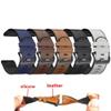 GUMMMY 22 26mm Watch Strap For Garmin Fenix 6 6X Pro 7 7X 5X 5 Plus 945 3 3HR Leather Silicone Band Smartwatch Wristbands Belt (Color : B, Size : 26mm Fenix 3 3HR) view 3