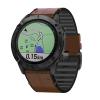 GUMMMY 22 26mm Watch Strap For Garmin Fenix 6 6X Pro 7 7X 5X 5 Plus 945 3 3HR Leather Silicone Band Smartwatch Wristbands Belt (Color : B, Size : 26mm Fenix 3 3HR) view 4