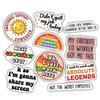 10pcs Funny Coworker Sticker Sheet, Sarcastic Office Humor Vinyl Decals for Work Friends, Colleagues Team Gifts, Waterproof, UV-Resistant, for Laptop, Water Bottle, Office Desk, Journal, Notebook view 1